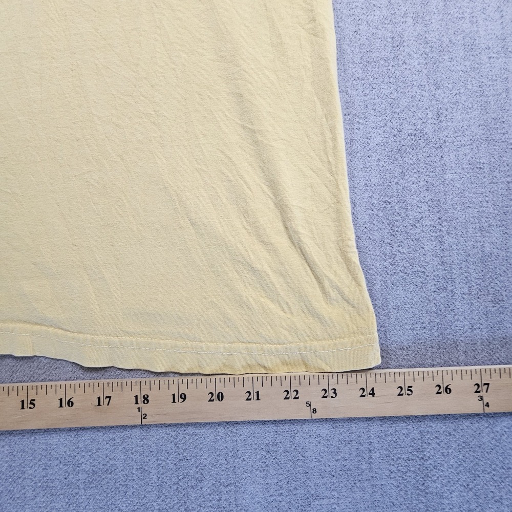 Confort Colors VTG Men's T-Shirt Yellow Snoopy Short Sleeve Sz XL - Picture 9 of 16